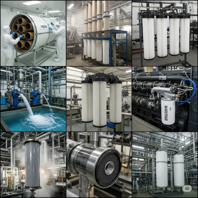 Filters and parts