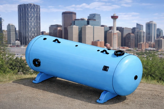 Air receiver tank